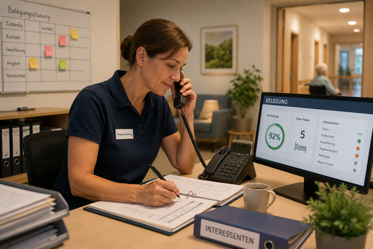 Mystery Shopping in der Altenpflege - Belegungsmanagement