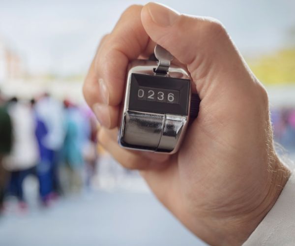 Zählung Passanten Autos