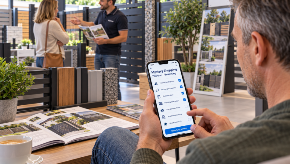 Mystery Shopping Franchise Handwerk